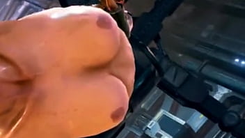 Preview 1 of Mom Son Freevid - Rising Tits A Tekken Back Pain Compilation Music Video