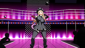 Preview 1 of Akrobatik Gay - MMD Bismarck - Wiggle Wiggle