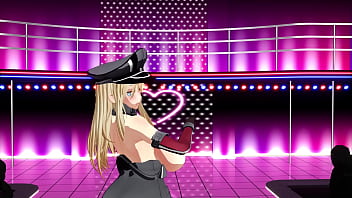 Preview 4 of Akrobatik Gay - MMD Bismarck - Wiggle Wiggle