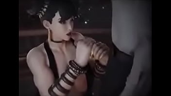 Preview 4 of Brother Sister Facesitting - Chun li chupando e bebendo