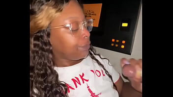 Preview 4 of Mallu Hema Nude Sex Vedios - Ebony BBW Throats Strangers BBC At The Glory Hole