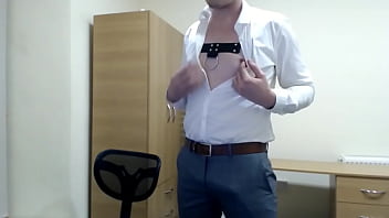 Preview 3 of Sikh Indian - Twink Boss Precum Shoe Play and Suit Strip