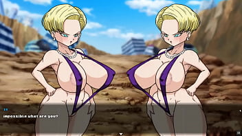 Preview 1 of Kangra Desi Xxx Himachal - super slut z tournament 2 [dragon ball hentai game parody] ep3 android 18 is squirting while the old pervert is fucking her ass