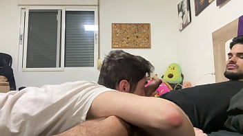 Preview 1 of Xxx Videos Sex Full 2018 - invito a mi amigo hetero para que me la chupe y correrme en su boca