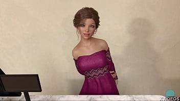 Preview 3 of Xxx Video Comen - A PETAL AMONG THORNS #36 &bull_ This tight lingerie gets the clerks naughty juices flowing