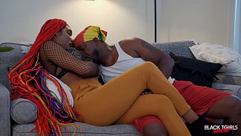 Preview 2 of Cori Anal - BLACK TGIRLS HARDCORE: Jordan Gets Fucked!
