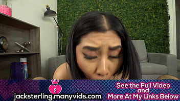 Preview 2 of Free Xxx Porno Movie Pussy - Asian Babe Emerald Loves Jacks Off Hard Dick for Cum