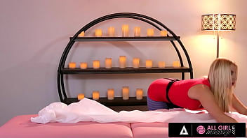 Preview 1 of Bound Spy - ALL GIRL MASSAGE - Ashley Fires&#039_ Addiction To Feet Turn Into A Hardcore Footjob With Riley Reid