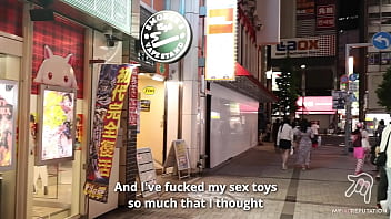 Preview 2 of Orgy Army - Here&#039_s the hot teaser from my latest video,  Vlogging and shopping around tokyo&#039_s giant crazy Sex Shops!! Plus toy testing!!