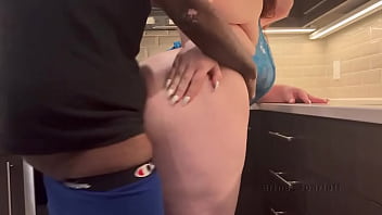 Preview 2 of Jppn Xnxx - Curvy Housewife Brina Scarlett Gets Cock For Dinner