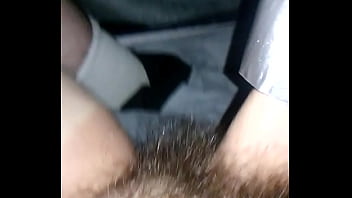 Preview 1 of Inside Car My Step Mom - Horny Virgin Uses Homemade Pocket Pussy And Jerking Off Until Blowing A Load