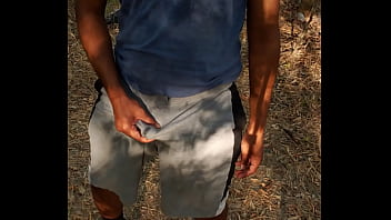Preview 4 of Xxxuc 16 - Caught in public park. Horny Alan Prasad jerks off outdoors. Hot handsome horny hunk wanks his junk. Desi boy masturbate. Muscle stud cumshot. Hot guy caught jerking off public. Sexy man ejaculate. Thick monster long dick cock bi straight cumshot massive2