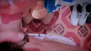 Preview 4 of Sex Old 30 Min - Horny stepmom catches her stepson masturbating and wants to see what his cock looks like.