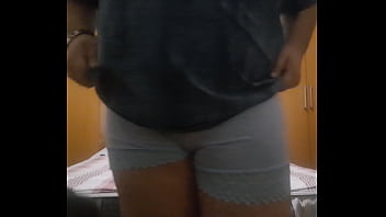 Preview 1 of Car Xxx Sex - chubby boy wearing panties
