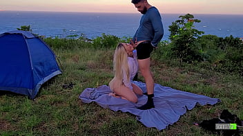 Preview 2 of Sex Xsxx Bagali Vidio - Sexo Arriscado Casal Amador real fodendo em acampamento - Sexdoll 520