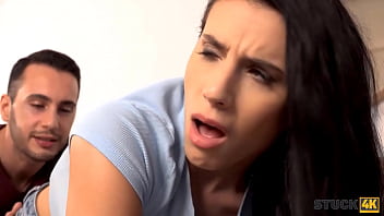 Preview 2 of Xxx Dasi Oriya Com - STUCK4K. Wonderful brunette from Romania is addicted to phones and sex