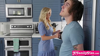 Preview 2 of Alexis Taxes - XFamilyPies.com - MILF stepmom Brandi Love left stepson with her best friends stepdaughter Lily Larimar