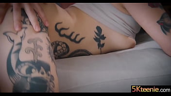 Preview 2 of Big Jiggly Boob - Tattoed Brunette Hard Orgasm &amp_ Rough Sex - Tabatha Lust