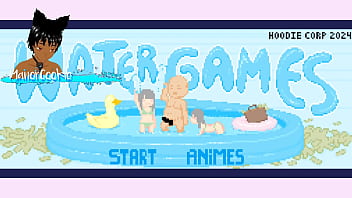 Preview 1 of Zarina Anjoulie Sex - Water games - Winning the game and fucking the women in the competition