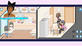Preview 4 of Zarina Anjoulie Sex - Water games - Winning the game and fucking the women in the competition