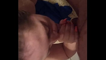Preview 4 of Asslick Deepthroat Threesome - La rubia espa&ntilde_ola me encanta chupar