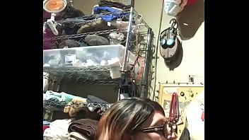 Preview 4 of Large Skewer Needle - Sissy whore gives best hand job big cock sucking