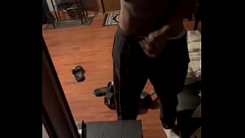 Preview 3 of Tall Girl And Short Man Fucking - BBC edging showing what he got for ya