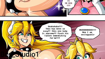 Preview 4 of Tamanaa Xxx Sex Vodes - Bowsette Ch01 - The Inflation Mushroom - Expansion Hentai Comic