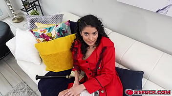 Preview 2 of Alone Six - fuck.com - Angel Gostosa give stepbro Oliver Faze a hand