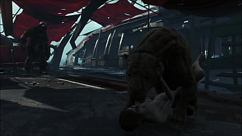 Preview 2 of Army Very Sexy Film - FO4 The crash lair