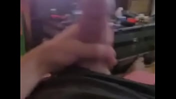 Preview 3 of Streffer Cought Camra - stroking his big cock. I come and help with cleanup