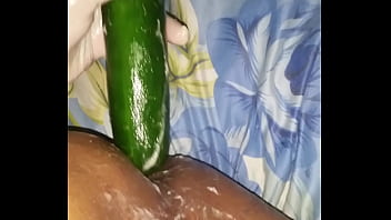 Preview 3 of Full Xnx Videos - XxxL cucumber inside my ass big gapes tasty anal cream