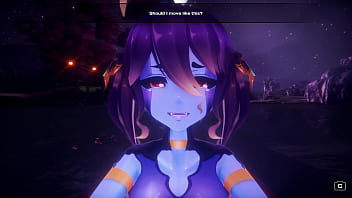 Preview 2 of Culos Frenchmosos - Sweet Monster Frog-Girl - Chumumi [4K,  60FPS,  3D Hentai Game,  Uncensored,  Ultra Settings]
