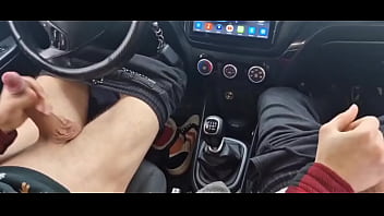 Preview 3 of Fuck Pornhnb - A random passerby with a big dick got into my car and we were drenched in cum
