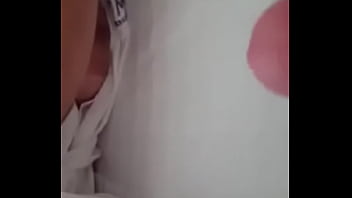 Preview 1 of Asian Xxx Movi - Jerking off Bbw stepmother Big tits cum in her bra