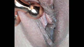 Preview 1 of Gloriax Com Lesbian - Toying my wet pussy while I kik