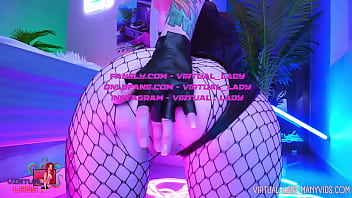 Preview 2 of Naked Hottie In A Hijab Cock - VIRTUAL LADY Motoko Kusanagi Milks Your Fat Cock. Ghost in the Shell COSPLAY