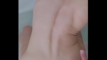 Preview 3 of Xxx Sax Vibeo - Fucking me in ass while I was taking a bath. I love him cum on my holes