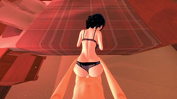 Preview 2 of Korean Repe Vedios - POV Fubuki Tatsumaki le gusta aprovechar la soledad para follar