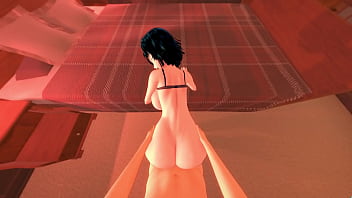 Preview 3 of Korean Repe Vedios - POV Fubuki Tatsumaki le gusta aprovechar la soledad para follar