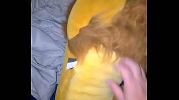 Preview 2 of Xxx Video Ndo - Cumshot with stuffed animal
