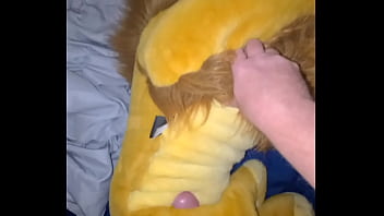 Preview 3 of Xxx Video Ndo - Cumshot with stuffed animal