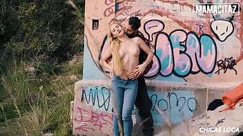 Preview 2 of Sexcy Xxx Videos - MAMACITAZ - (Helena Valentine,  Miguel Zayas) - Mountain Man Gets To Fuck With Horny Tourist In The Wild Outdoors Full Scene