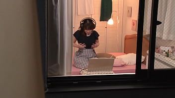 Preview 1 of Aliya Monrea - フロントホックブラ誘惑 3 向かいの部屋の巨乳美女をこっそり覗いていると、恥じらいながらもフックを外し、僕を誘惑し始め&hellip_理性を失った僕は誘われるがままその豊満なおっぱいをこれでもかと味わい尽くした日の話。【パート4】