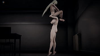 Preview 3 of Hd Hairy Granny Anal - Jormungand futa valmet x koko in the interrogation room [Full Video]