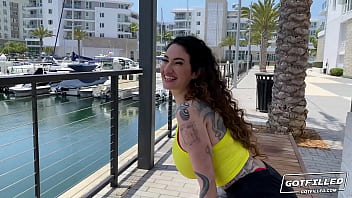 Preview 1 of Pervt Sister - GOTFILLED Filling up Arabelle Raphael&#039_s ass