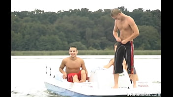 Preview 1 of Selfie Ex Gf Anal - Fun in the water can&rsquo_t compete with sex for these boys!