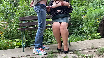 Preview 2 of Fandar Beti - Hot mommy MILF milked cum on her clothes