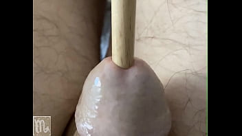 Preview 1 of English Vedo Book Xxx - Wooden rod in my urethra