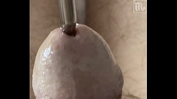 Preview 3 of Ben 10 Xnxx Com - Metal dilator in my peehole 6